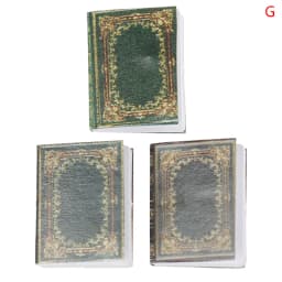 3/4pcs Mini Paper Books Boek Model Toys For Barbie Bjd Blythe Ob11 1/6 Miniature Dollhouse Furniture Decor Dolls Accessories