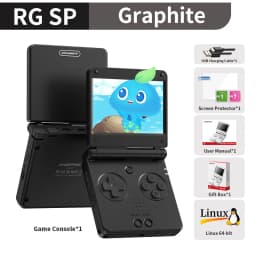 Anbernic RGSP Flip Classic Handheld Game Console 3.4'' IPS Linux 64-bit 3300mAh Retro Gaming Player Wifi HD-Connect To TV RG SP