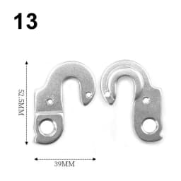 Bike Alloy Rear Derailleur Hanger Frame Gear Tail Hook Parts MTB Accessories For Acing Cycling Mountain Road Bicycle Parts