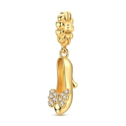 Original Charms Beads 925 Sterling Silver Golden Leopard Firefly Butterfly Hot Air Balloon Beads Fit DIY Bracelet Fine Jewelry
