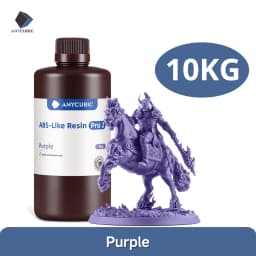 ANYCUBIC 10kg Upgraded ABS-Like Pro 2 3D Printer Resin Hardness and Toughness 405nm UV-Curing Standard Photopolymer