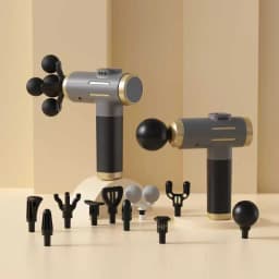 11‑IN‑1 Electric Body Massager 99 Level Powerful Relaxation Gun High‑Frequency Vibration Body Care Device Arms Leg Tissue Massag