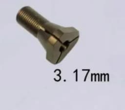 clip Collet chuck 2.35mm 3mm 3.175mm 90 Degree elbow polishing motor accessory carbon brush