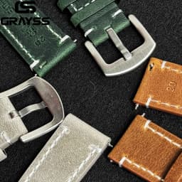 Retro 36/39mm Pilot Little Prince Watch Case Stainless Steel Sapphire Glass 20ATM Fit NH35 NH36 Movement Part Leather Strap