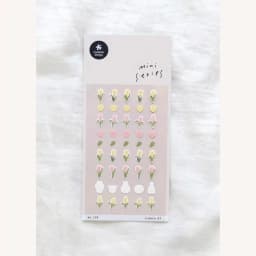 Korean Import Suatelier Mini Flowers and Plants Paper Stickers Scrapbooking Diy Journal Cute Deco Kawaii Stationery Sticker 126