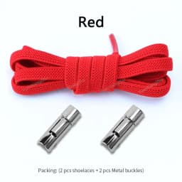 New Elastic Laces Sneakers Round Press Lock Shoelaces Without ties Kids Adult No Tie Shoelace Rubber Bands Shoes Accessories