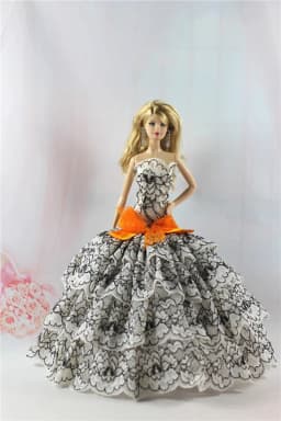 1 Set Doll Clothes 1:6 Scale Dress Gown Outfit for 11.5 Inch 30cm Doll Many Style for Choice Gifts for Girls Doll Accessories