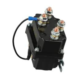 24V 250A Winch Solenoid Relay Silver-alloy Winch Magnetic Contactor Relay For 9000lb SUV/UTV Winch Control Mechanical Equipment