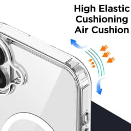 Original Magnetic Transparent Phone Case For iPhone 17 18 16 15 14 13 12 11 Pro Max Plus 16e E For Magsafe Silicone Cover Funda