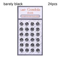 10/24PCS Tiny Metal Buckle Invisible Snap Mini Buttons Buckles for DIY Doll Clothes for 1/6 Doll Clothing Sewing Accessories