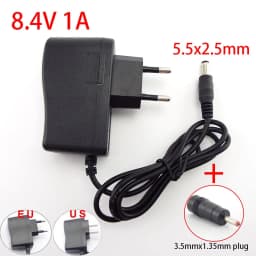 AC 100-240V DC 4.2V 8.4V 12.6V 16.8V 1A 1000MA Power Supply Adapter 8.4 12.6 16.8 V Volt Charger for 18650 Lithium Battery U26 V