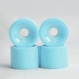 4pcs 70mm 51mm 80 duro Longboard Wheel for 70mm Skateboard Tire 80A Durable Elastic PU Ruedas for Road Street Skate Board Rodas