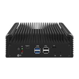 Topton 4x2.5G NICs Fanless Mini PC Zero Noise Intel Core I5 1235U U300E 8505 2xDDR5 NVMe HD/DP/Type-C IoT Firewall Computer