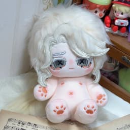 20cm Game Identity V Composer Frederick Kawaii Cosplay Soft Cotton Doll Body Cartoon Anime DIY Change Suit Toy Figures Fans Gift