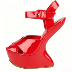 Strange Style Peep Toe Platfrom Sandals Sexy Pointed Toe Leather Size 35-48Custaomized New Arrivals Fashion Women Modern Shoes