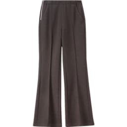 SENTUBILA Women's Wool Blend Trousers 2026 Autumn Winter Elastic Waist Side Zipper Flare Pants Casual Commute Bottoms 154K80271
