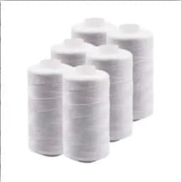 Home Sewing Thread DIY Hand Sewn Black And White Thread 500m 402 Polyester Sewing Thread Material