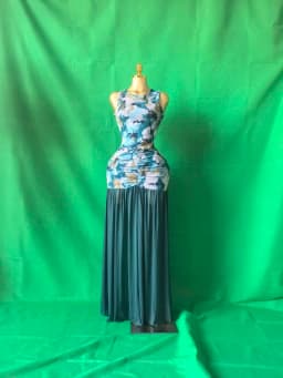 CM.YAYA Women Printed Ruched Stacked Sleeveless Long Maxi Dress 2026 Summer Evening Party Beach Vacation Sexy Dresses Vestido