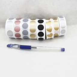 1 Roll DIY Scratch off Stickers in Small round Or Heart Shapes - 3 Sizes Available for Scratch Cards Retail Or Wholesale