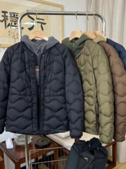 Pure Color round Neck Lightweight Warm down Jacket for Men And Women White Mountain Duck down Coat Street Style Regular Length