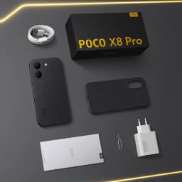 【World Premiere】POCO X8 Pro Global Version Smartphone 6.59" 1.5K 120Hz AMOLED display 50MP Dimensity 8500-Ultra 6500mAh battery