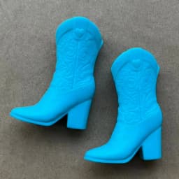 Original 1/6 Doll Long Boots White Black Red Silver Blue Colorful Doll Shoes DIY Doll Personality Decors