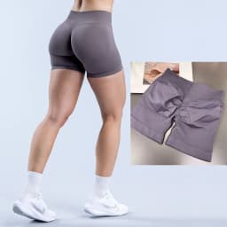 Quality Seamless Scrunch Push Up Gym Shorts Running Workout Shorts Female Yoga Leggings Women Hight Waist Sports Shorts