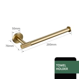 Gold Bathroom Accessories Towel Bar Bath Robe Hook Brass Knurled Bathroom Hardware Set Shelf for Towels Paper Tissue Holer