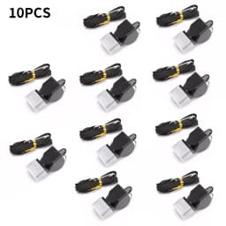 1pc 2pcs 5pcs 10 PCS Football Referee Whistle Soccer Basketball Games Referee Whistle Sports Training Referee Coach