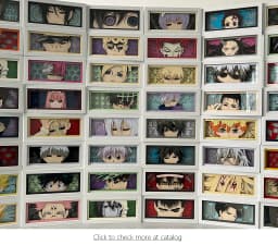 My Hero Academia Katsuki Bakugo Anime Lightbox Decor For Room Night Lamp Manga Gadget Personalized Gift Paper Cut Shadow Box