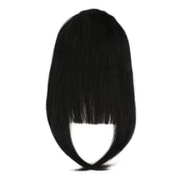 Human Hair Bangs Clip-In Hair Extension for Women 8inch 20g Front 3 clips in Straight Remy Natural Human Hair Fringe All Colors