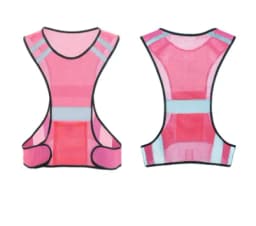 High Visibility Reflective Motorcycle Cycling Vest Night Running Safety Coat for Men Women Safety