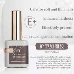 OUBOLI Super Diamond Base Coat UV Gel 15ml No Wipe Shiny Top Coat Clear Watercolor Soak Off UV LED Nail Gel Polish Function Gel