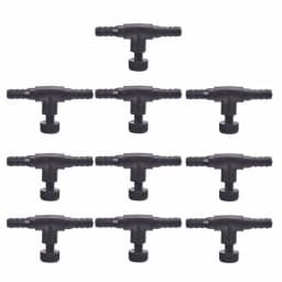 10Pcs Aquarium Air Flow Control Valve Tap Home Fish Tank Air Regulator Hose Connector For 4/6mm Oxygen Tube Aquarium Parts