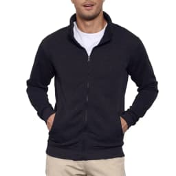 Autumn Men's Sweatshirts Jacket Man Without Hood Zip Coats Outdoor Sport Lightweight Long Sleeve Streetwear Slim Fit Cardigan