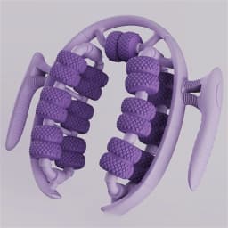 26 Wheel Annular Slimming Roller Tool 360-degree Rotation Leg Clamp Massager UK