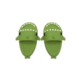 1 pair 1:12 Dollhouse Miniature Things Cute Shark Slippers Doll Shoes Suit For Ob11 1/12 Doll Gsc DOD, YMY Doll Accessories