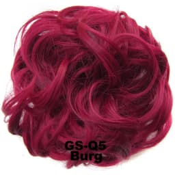 Zolin Synthetic Messy Curly Hair Bun Scrunchie Chignon Donut Elastic Rope Rubber Band Hair Bun Pad Updos Hairpiece