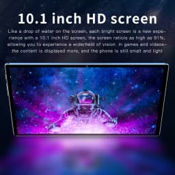 New Android Tablet PC 10.1 Inch Octa Core 4GB RAM 64GB ROM Google Play Dual 3G Network SIM Card Bluetooth WiFi Tablets Type-C