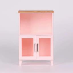 1/6 Dollhouse Miniature Items Wood Kitchen Combination Sideboard/storage Cabinet Kitchen Furniture Decoration Accessories