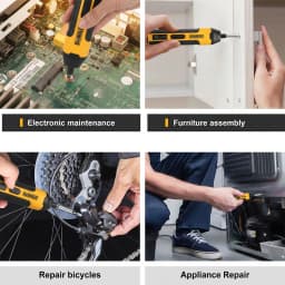 DEWALT Cordless Electric Screwdriver 1300mAh Rechargeable Adjustable Drill Multifunctional Disassembly HT422
