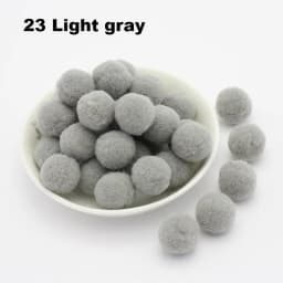 30-300Pcs Pom Poms Fluffy Soft Pompom Ball 8/10/15/20/25/30mm Handmade Sewing Craft DIY Kids Toy Christmas Weddinrg Decoration