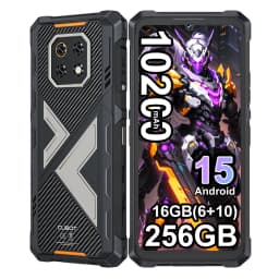 Cubot KingKong ES 3 Android 15 Rugged Smartphone 10200mAh 33W 16GB(6+10)+256GB 6.745''120Hz 4G Mobile Phone NFC/GPS 48MP+16MP