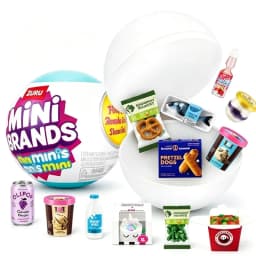 Zuru Mini Fridge Stuffing Toy Tide Play Blind Box Stuffing Fridge Ball, Blind Box Random Mini Model Toy Child Ideal Gift