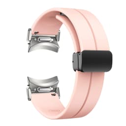 Quick Fit Magnetic Silicone Strap For Samsung Galaxy Watch 6 5 4 40mm 44mm 6 Classic 47 43mm 42 46mm 5Pro 45mm 20mm Sports Band