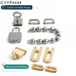 2/5/10Sets Satin silver Metal Square Tiny Bag Turn Lock Twist Lock Clasp For Women Handbag Shoulder DIY Hardware Accessories