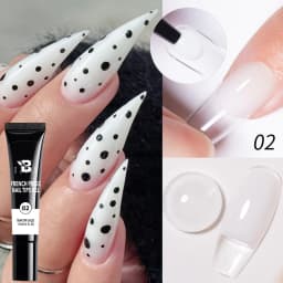 AWStorG Hema Free Poly Nail Gel 30ML Acrylic Gel Finger Extension Transparent Nail Art Extension Quick Building Soak Off UV