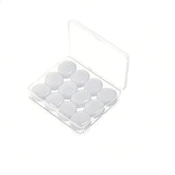 12Pcs Silicone Sleep Earplugs for Noise Reduction and Ear Protection Reusable Earplugs That Can Be Molded Suitable for Swimming