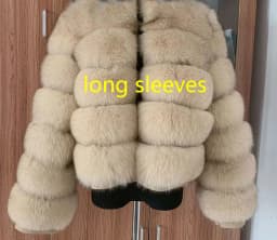 New Real Fox Fur Coat Women's Winter Warm 100% Natural Fur Jacket Short Raccoon Fur Coat Women's High Quality Hot Sale