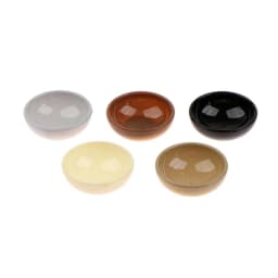 10pcs Miniature Bowl Dish Round 1/12 Scale Doll House Kitchen Dinning Accessory